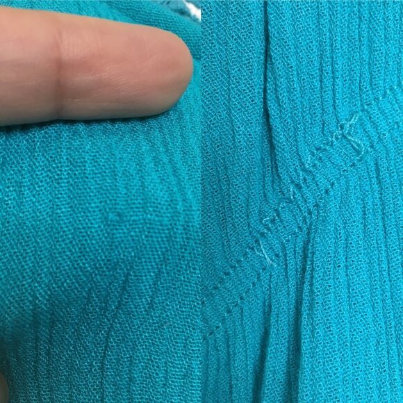 Rue21 Boho Illusion Crochet Maxi Dress SMALL - Picture 7 of 8